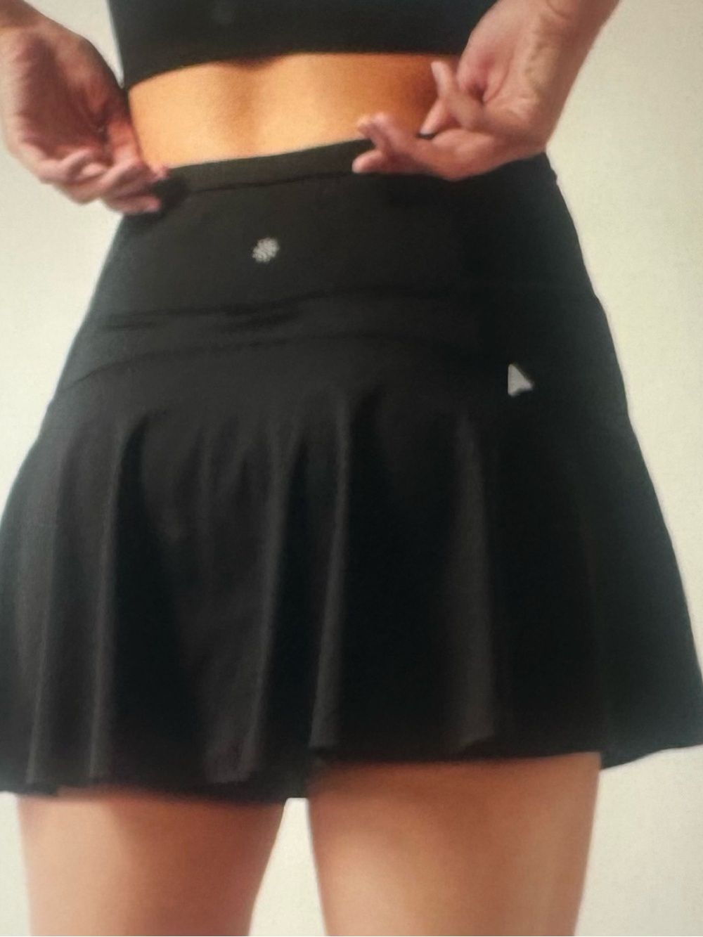 Athleta Ace Tennis Skirt - Black (Large)